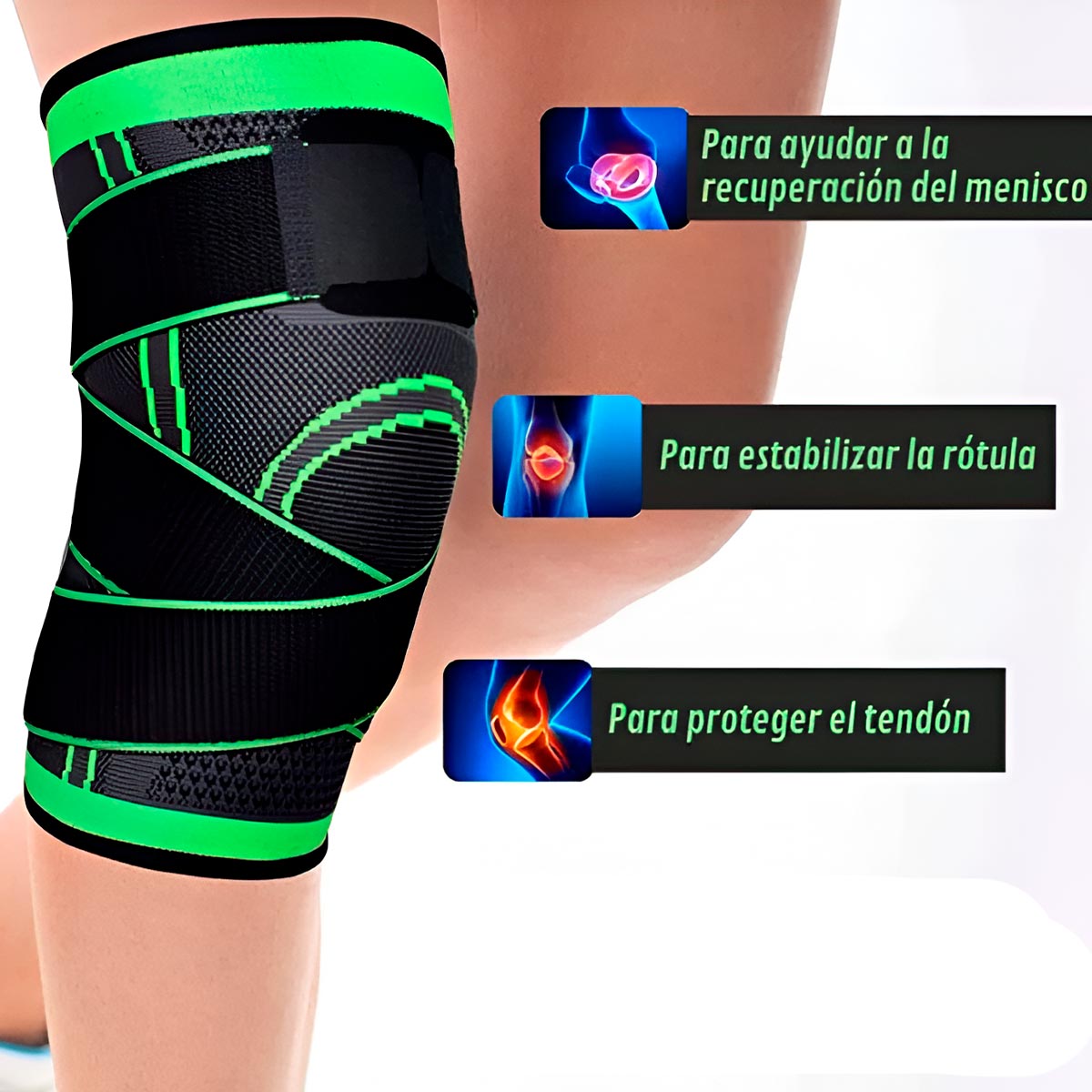 Rodillera Compresión Deportiva Ortopédica (Protección Rodilla)