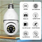 Foco Cámara WiFi con Visión Nocturna